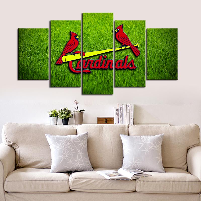 St. Louis Cardinals Grassy Canvas
