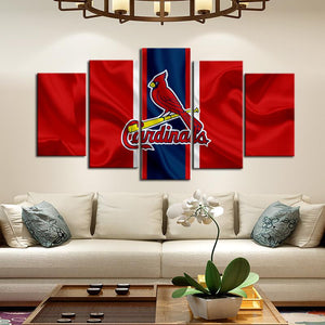 St. Louis Cardinals Fabric Flag Canvas