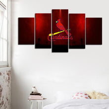 Load image into Gallery viewer, St. Louis Cardinals Redish Canvas