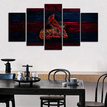 Load image into Gallery viewer, St. Louis Cardinals Burn Out Canvas