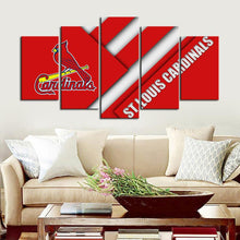 Load image into Gallery viewer, St. Louis Cardinals Cutting Edge Canvas