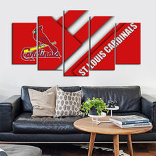 Load image into Gallery viewer, St. Louis Cardinals Cutting Edge Canvas
