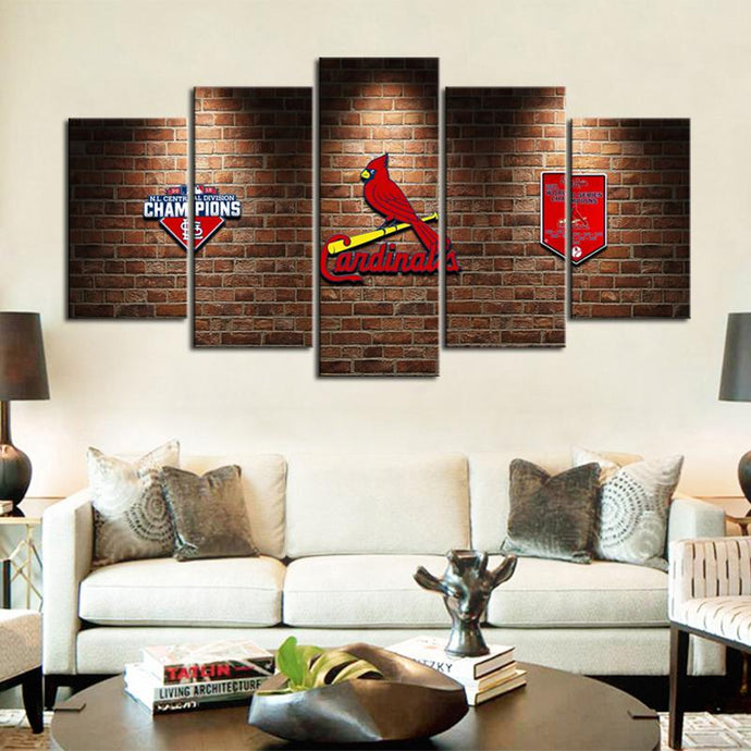 St. Louis Cardinals Champion Wall Canvas