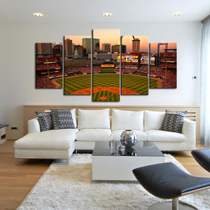 St. Louis Cardinals Stadium Canvas 3