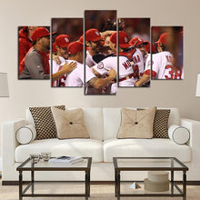 Load image into Gallery viewer, St. Louis Cardinals Team Up Canvas