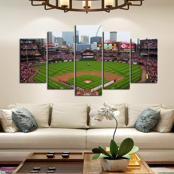 St. Louis Cardinals Stadium Canvas 6