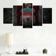 Load image into Gallery viewer, Liverpool F.C. Rock Style 5 Pieces Wall Painting Canvas
