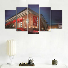 Load image into Gallery viewer, Liverpool F.C. Stadium Night 5 Pieces Wall Painting Canvas