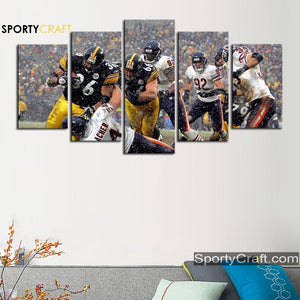 Pittsburgh Steelers The Bus Wall Canvas