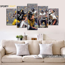 Load image into Gallery viewer, Pittsburgh Steelers The Bus Wall Canvas