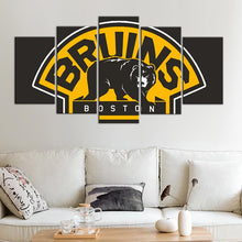 Load image into Gallery viewer, Boston Bruins Brown Canvas
