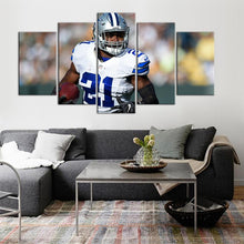 Load image into Gallery viewer, Ezekiel Elliott Dallas Cowboys Wall Canvas