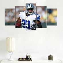 Load image into Gallery viewer, Ezekiel Elliott Dallas Cowboys Wall Canvas