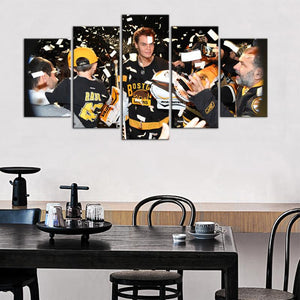 Tuukka Rask Boston Bruins 5 Pieces Painting Canvas