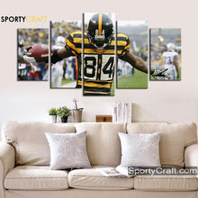 Load image into Gallery viewer, Antonio Brown Pittsburgh Steelers Wall Canvas