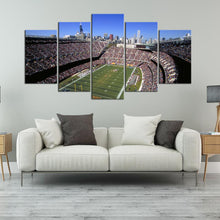 Load image into Gallery viewer, Chicago Bears Stadium Wall Canvas 4