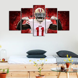 Marquise Goodwin San Francisco 49ers Wall Canvas