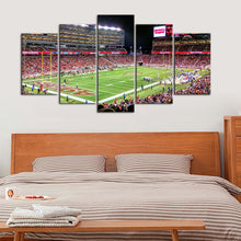Load image into Gallery viewer, San Francisco 49ers Stadium Wall Canvas 5