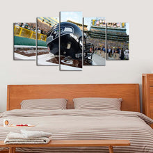 Load image into Gallery viewer, Seattle Seahawks Helmet Wall Canvas 1