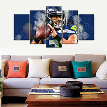 Load image into Gallery viewer, Russell Wilson Seattle Seahawks Wall Canvas 1