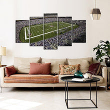 Load image into Gallery viewer, Baltimore Ravens Stadium 5 Pieces Wall Painting Canvas
