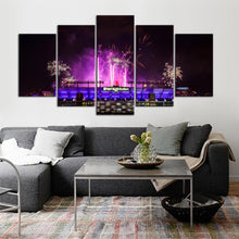 Load image into Gallery viewer, Baltimore Ravens Stadium Celebration Wall Canvas