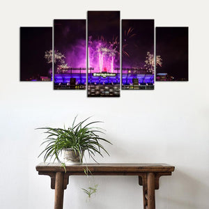 Baltimore Ravens Stadium Celebration Wall Canvas