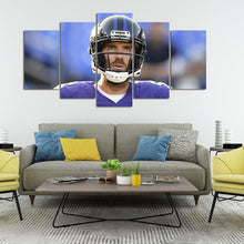 Load image into Gallery viewer, Joe Flacco Baltimore Ravens Wall Canvas