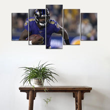 Load image into Gallery viewer, Lamar Jackson Baltimore Ravens Wall Canvas 3