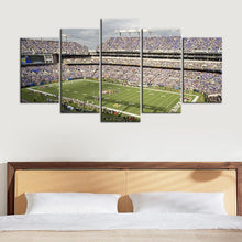 Load image into Gallery viewer, Baltimore Ravens Stadium Wall Canvas 1