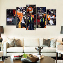 Load image into Gallery viewer, Baltimore Ravens Mile High Miracle 5 Pieces Wall Painting Canvas