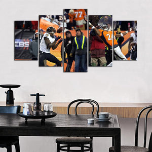 Baltimore Ravens Mile High Miracle Canvas 1