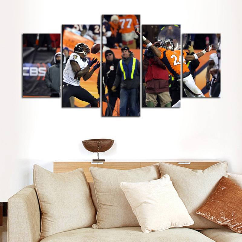 Baltimore Ravens Mile High Miracle Canvas 1