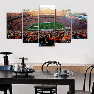 Denver Broncos Stadium Canvas 4