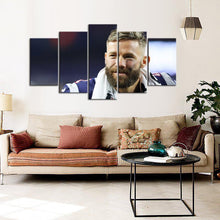 Load image into Gallery viewer, Julian Edelman New England Patriots 5 Pieces Wall Painting Canvas
