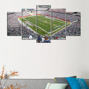 New England Patriots Stadium Wall Canvas 9