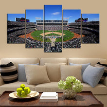 Load image into Gallery viewer, Oakland Raiders Stadium 5 Pieces wall Painting Canvas
