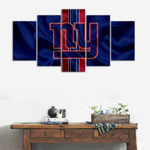 Load image into Gallery viewer, New York Giants Fabric Look Canvas