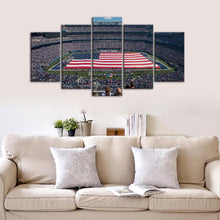 Load image into Gallery viewer, New York Giants Paint Stadium 5 Pieces Wall Painting Canvas-7