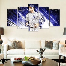 Load image into Gallery viewer, Aaron Judge New York Yankees Canvas 5 Pieces Wall Painting Canvas