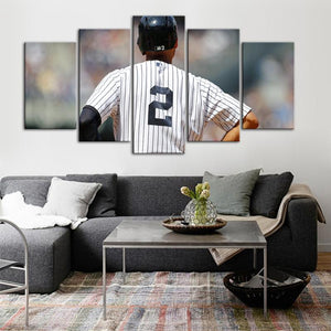 Derek Jeter New York Yankees Canvas 2