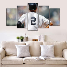Load image into Gallery viewer, Derek Jeter New York Yankees Canvas 2