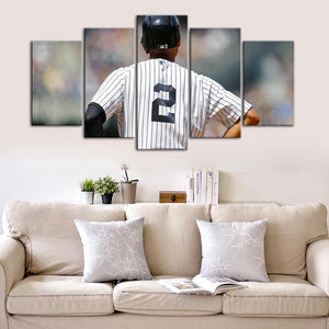 Derek Jeter New York Yankees Canvas 2