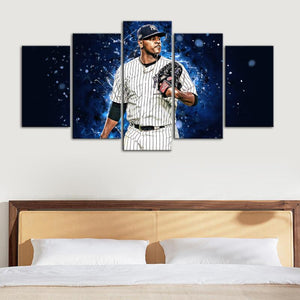 Luis Severino New York Yankees Wall Canvas