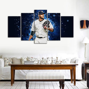 Luis Severino New York Yankees Wall Canvas