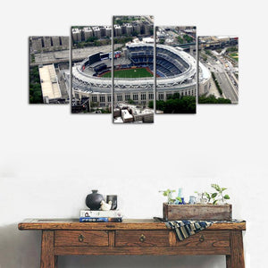 New York Yankees Areal View Stadium Canvas 1