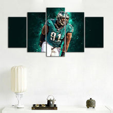 Load image into Gallery viewer, Fletcher Cox Philadelphia Eagles Wall Art Canvas