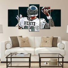 Load image into Gallery viewer, Carson Wentz Philadelphia Eagles Wall Art Canvas 1