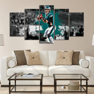 Nick Foles Philadelphia Eagles Wall Art Canvas