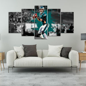 Nick Foles Philadelphia Eagles Wall Art Canvas